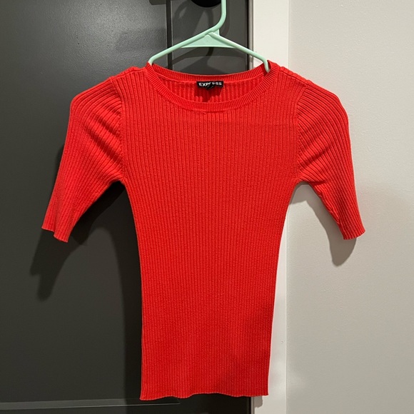 Express coral basic shirt - size XS - Picture 1 of 2